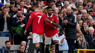 <p>Marcus Rashford has wished Cristiano Ronaldo well (Martin Rickett/PA)</p>