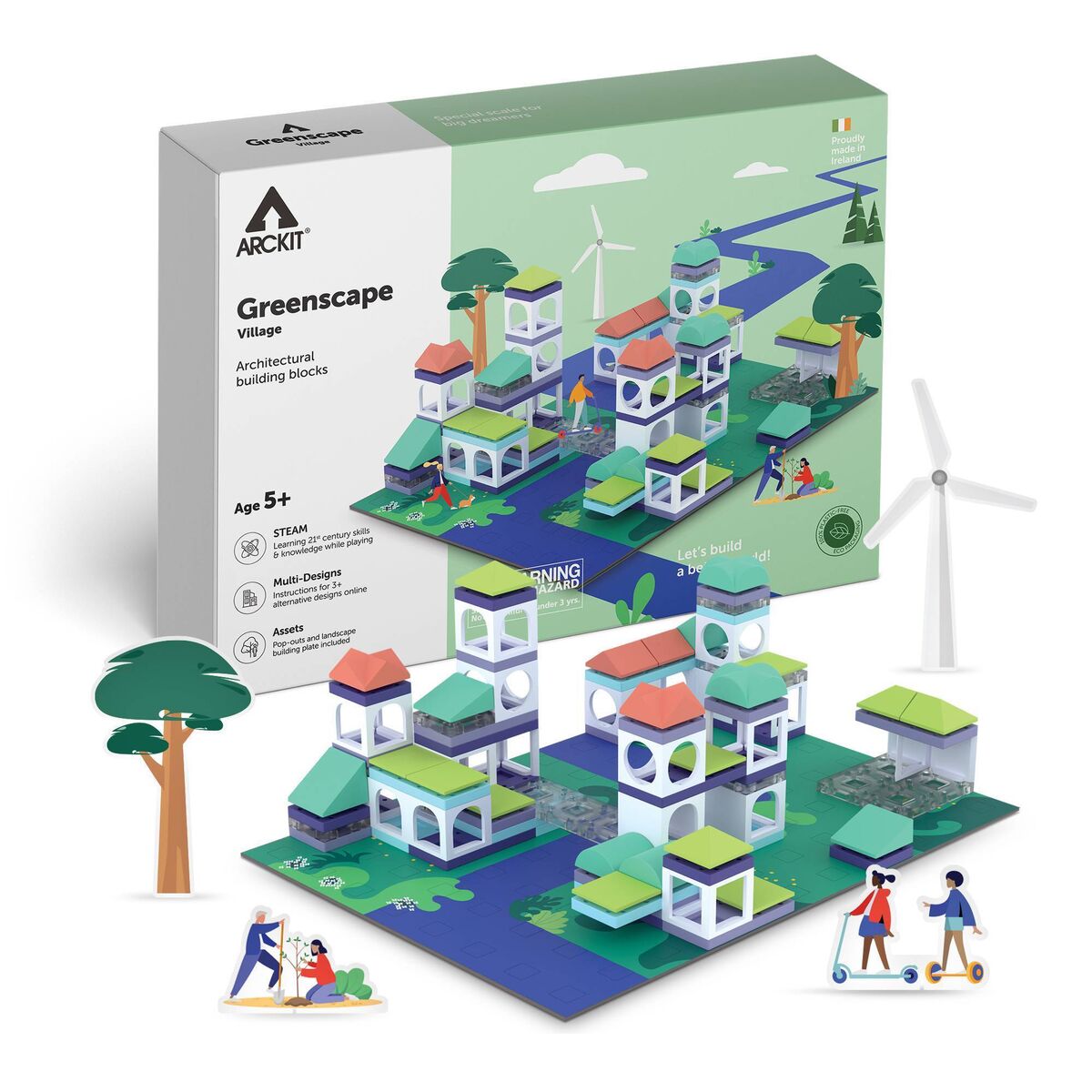 Arckit Greenscape Village Model House Kit Arckit Greenscape Village Model House Kit