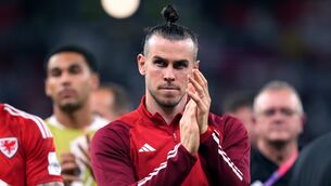<p>POOR SHOWING: Wales’ Gareth Bale applauds the fans after the FIFA World Cup Group B match at the Ahmad Bin Ali Stadium, Al Rayyan, Qatar. Pic: PA</p>