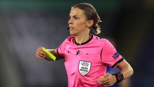<p>HISTORIC: The French referee Stephanie Frappart will lead the first all-female officiating team for a men’s World Cup match when she takes charge of Costa Rica v Germany. File pic: Mike Egerton/PA Wire</p>