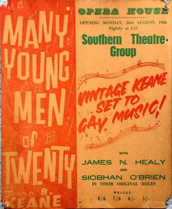 An ad for Many Young Men of Twenty, from 1968, complete with promise of ’gay music’. An ad for Many Young Men of Twenty, from 1968, complete with promise of ’gay music’.