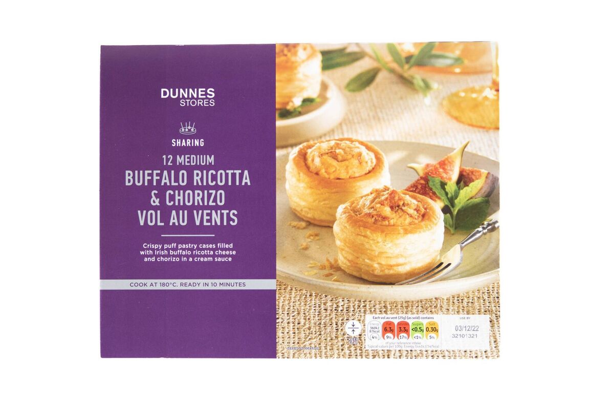Buffalo Ricotta and Chorizo Vol Au Vents. Photo: Arna Rúnars Crowley Buffalo Ricotta and Chorizo Vol Au Vents. Photo: Arna Rúnars Crowley