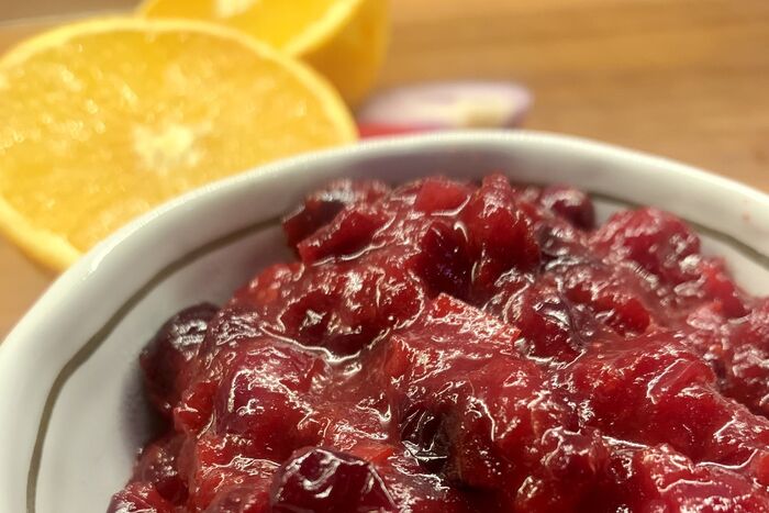 Cranberry sauce