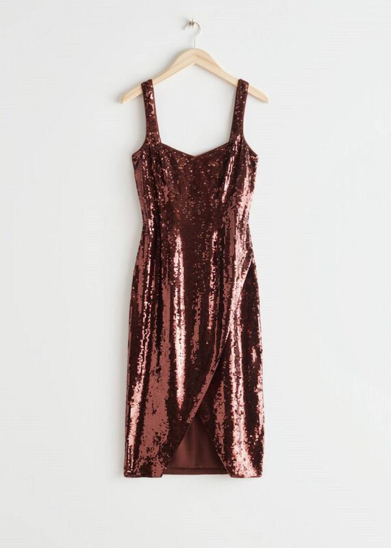 Strappy Sequin Midi Dress, &amp; Other Stories, €149