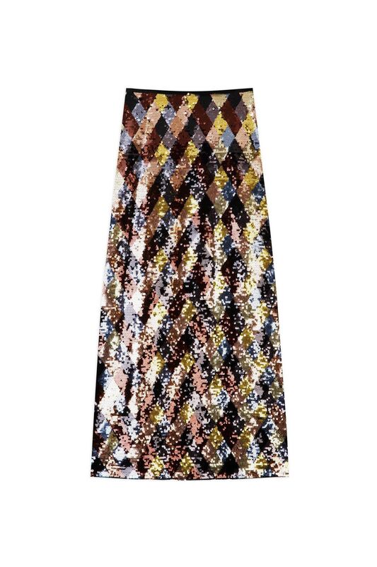‘Kelly’ midi slip skirt, Rixo, €350
