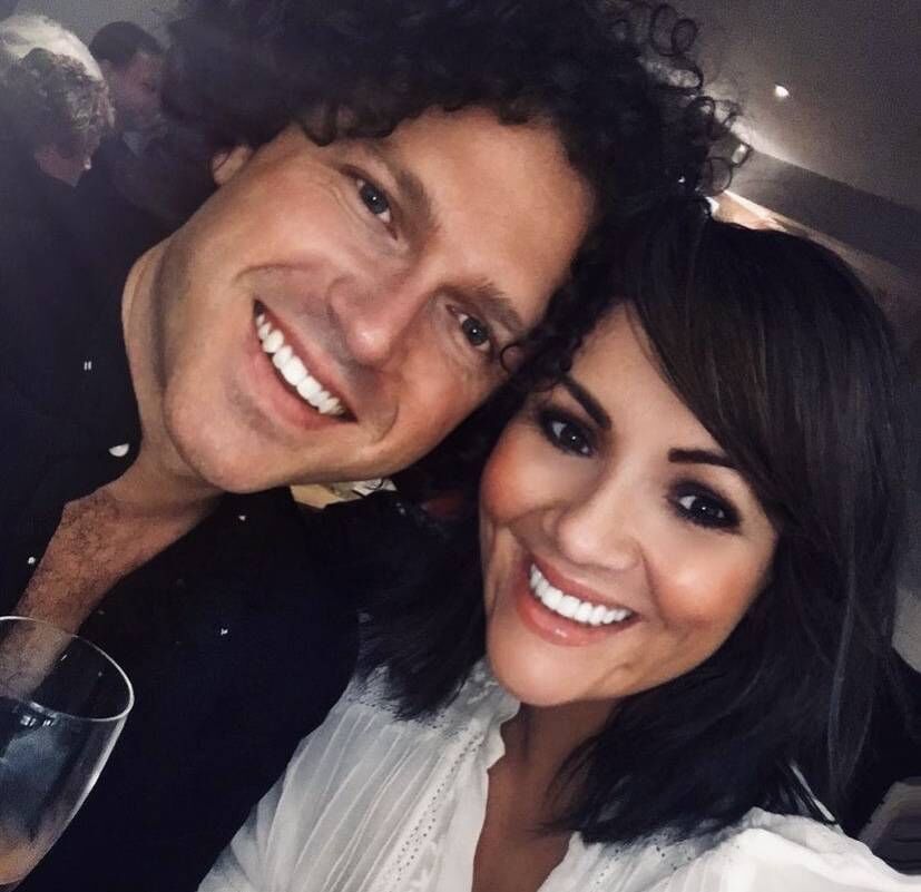 Martine McCutcheon and her husband Jack McManus. Picture: @martinemccutcheon/ Instagram