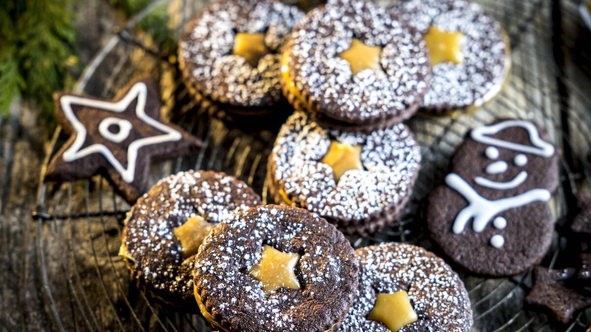 Spiced Caramel Cookies