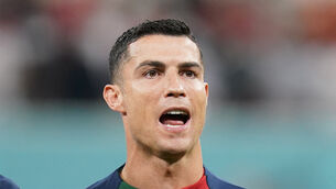 The Telegraph says Saudi Arabian side Al-Nassr FC have made a £150million-per-season offer to Cristiano Ronaldo (Adam Davy/PA)