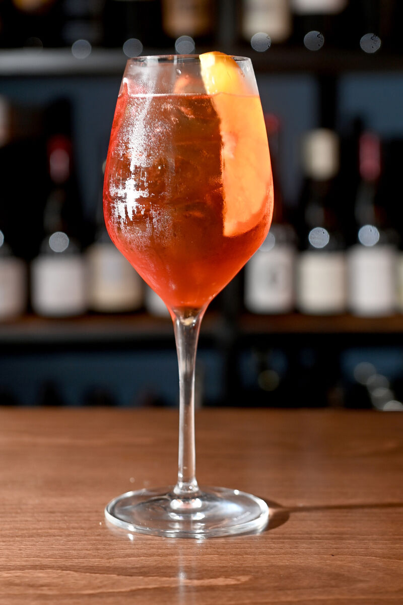The Negroni Sbagliato from the Wine Cellar on at MacCurtain street, Cork. Picture: Eddie O'Hare The Negroni Sbagliato from the Wine Cellar on at MacCurtain street, Cork. Picture: Eddie O'Hare