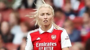 <p>RETURN: Leah Williamson is set to return to Arsenal’s matchday squad on Saturday. Pic: Rhianna Chadwick/PA</p>