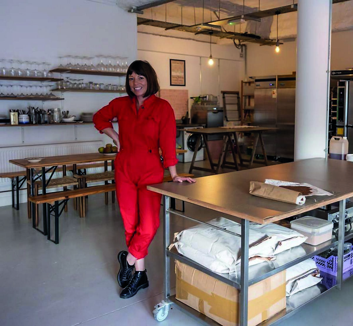 Karen O'Donoghue at the Happy Tummy Co Bakery, Westport, Co Mayo
Karen O'Donoghue at the Happy Tummy Co Bakery, Westport, Co Mayo