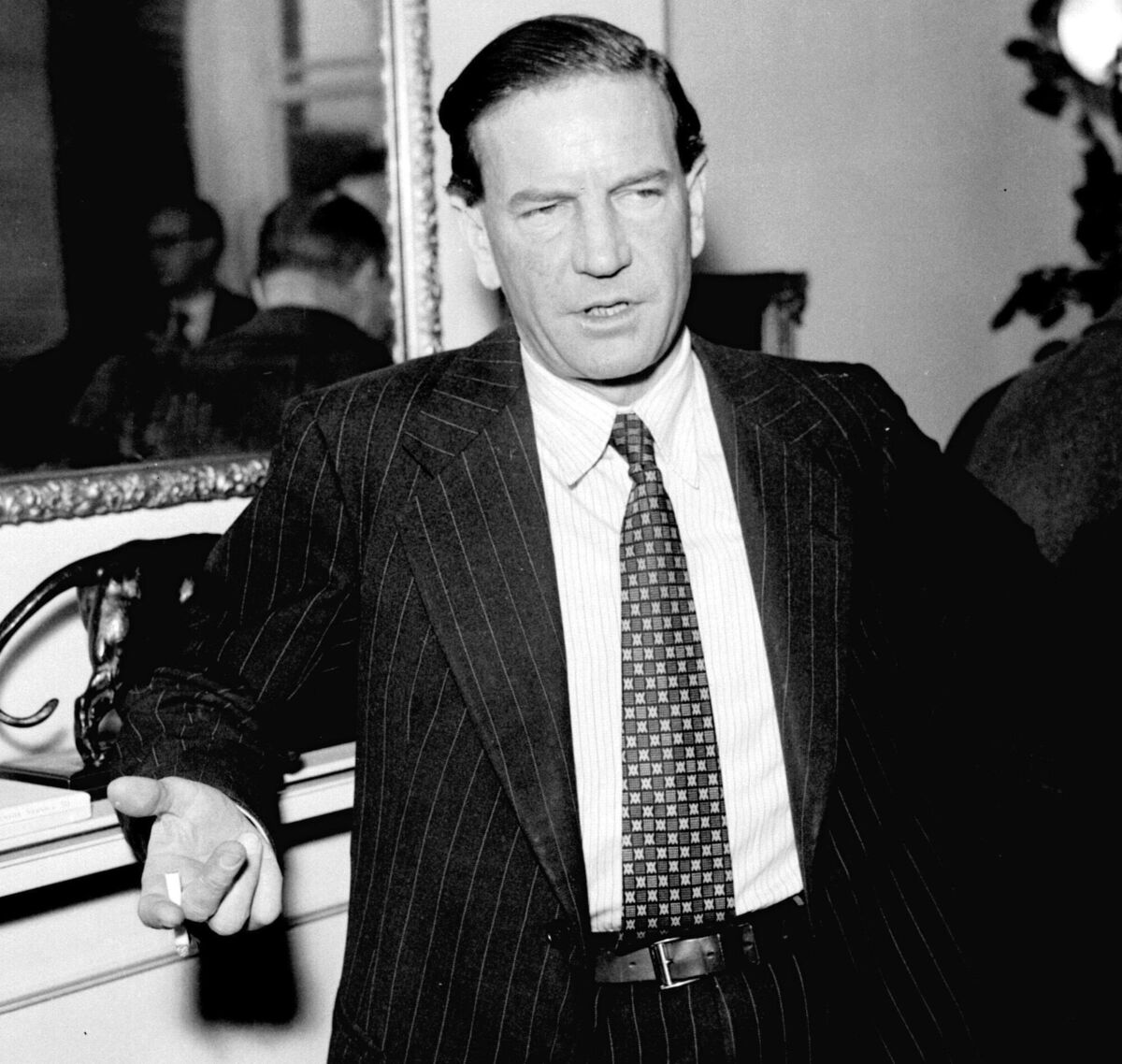 A 1955 photo of senior British intelligence officer Kim Philby who was revealed to be a double agent working for the then Soviet Union. Picture: PA