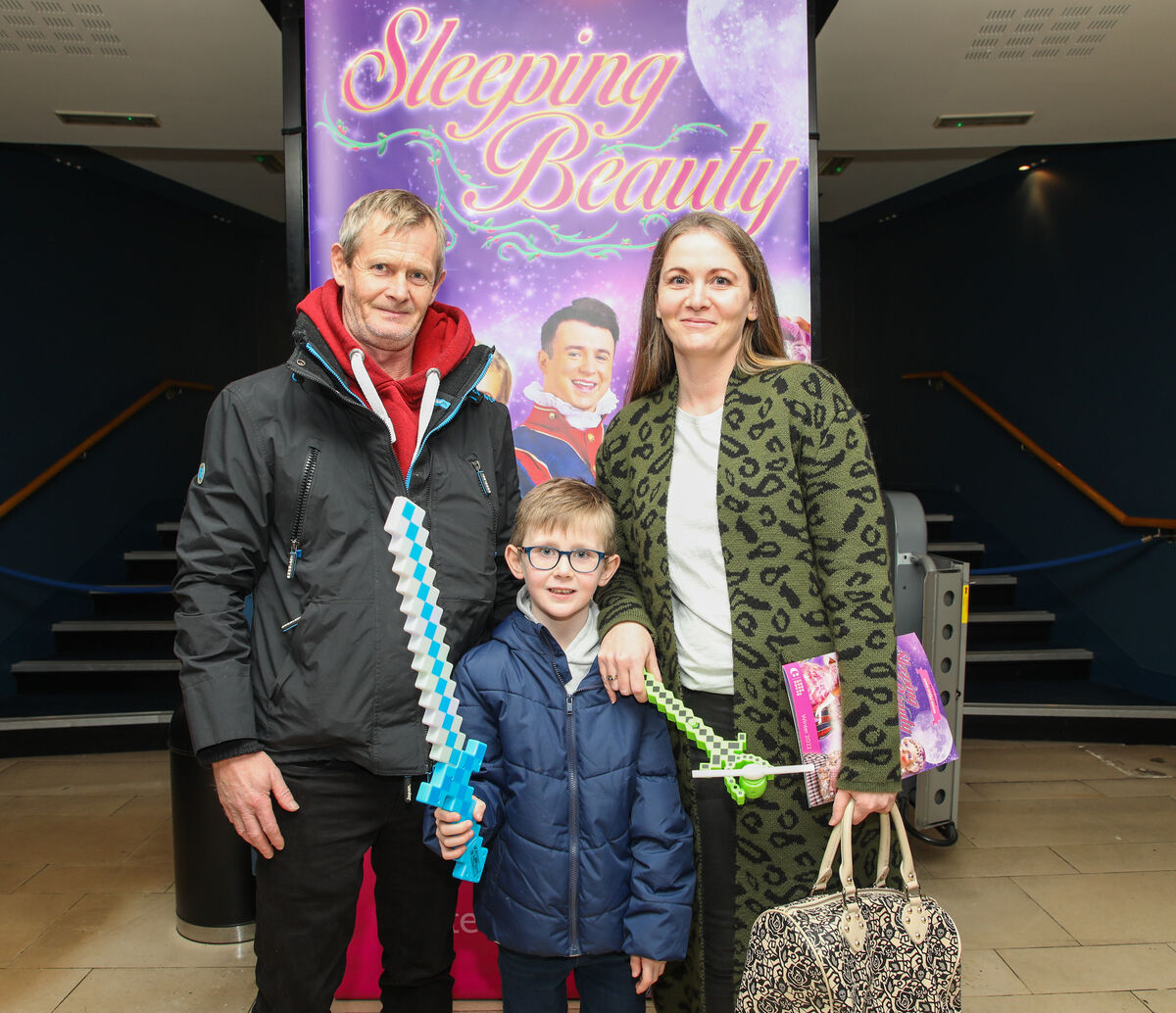 John and Tom Ryan with Sinéad McAuliffe John and Tom Ryan with Sinéad McAuliffe