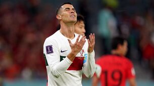 <p>CASTING A SHADOW: Cristiano Ronaldo has been the centre of attention throughout Portugal’s World Cup campaign. Pic: Mike Egerton/PA</p>