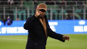 <p>ALTERCATION: Samuel Eto'o. Pic: Marco Luzzani/Getty Images</p>
