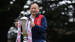 Eddie Jones led England to three Six Nations titles (Andrew Matthews/PA)