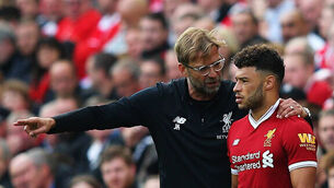 Oxlade-Chamberlain plays his way into Klopp’s selection thoughts