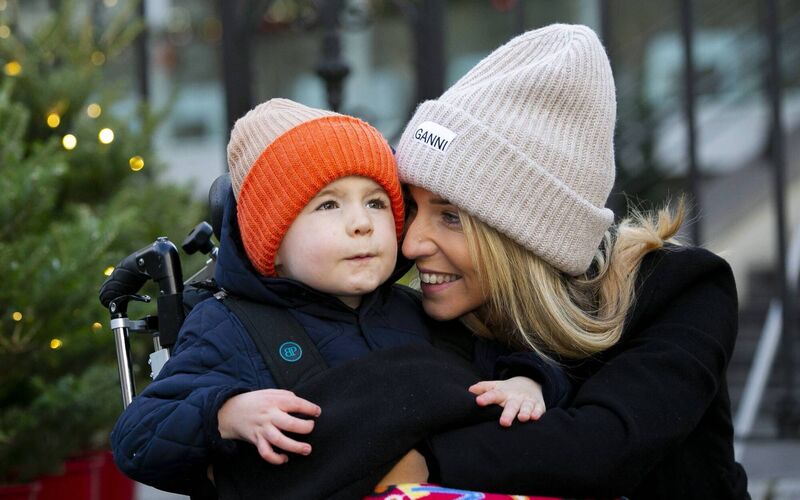 Dan Donoher 3 with his mother and Laois GAA footballer Aisling Donoher. Dan Donoher Dan was diagnosed after birth but even a short delay in diagnosis has had a significant impact on their health and abilities. Photo: Gareth Chaney Dan Donoher 3 with his mother and Laois GAA footballer Aisling Donoher. Dan Donoher Dan was diagnosed after birth but even a short delay in diagnosis has had a significant impact on their health and abilities. Photo: Gareth Chaney