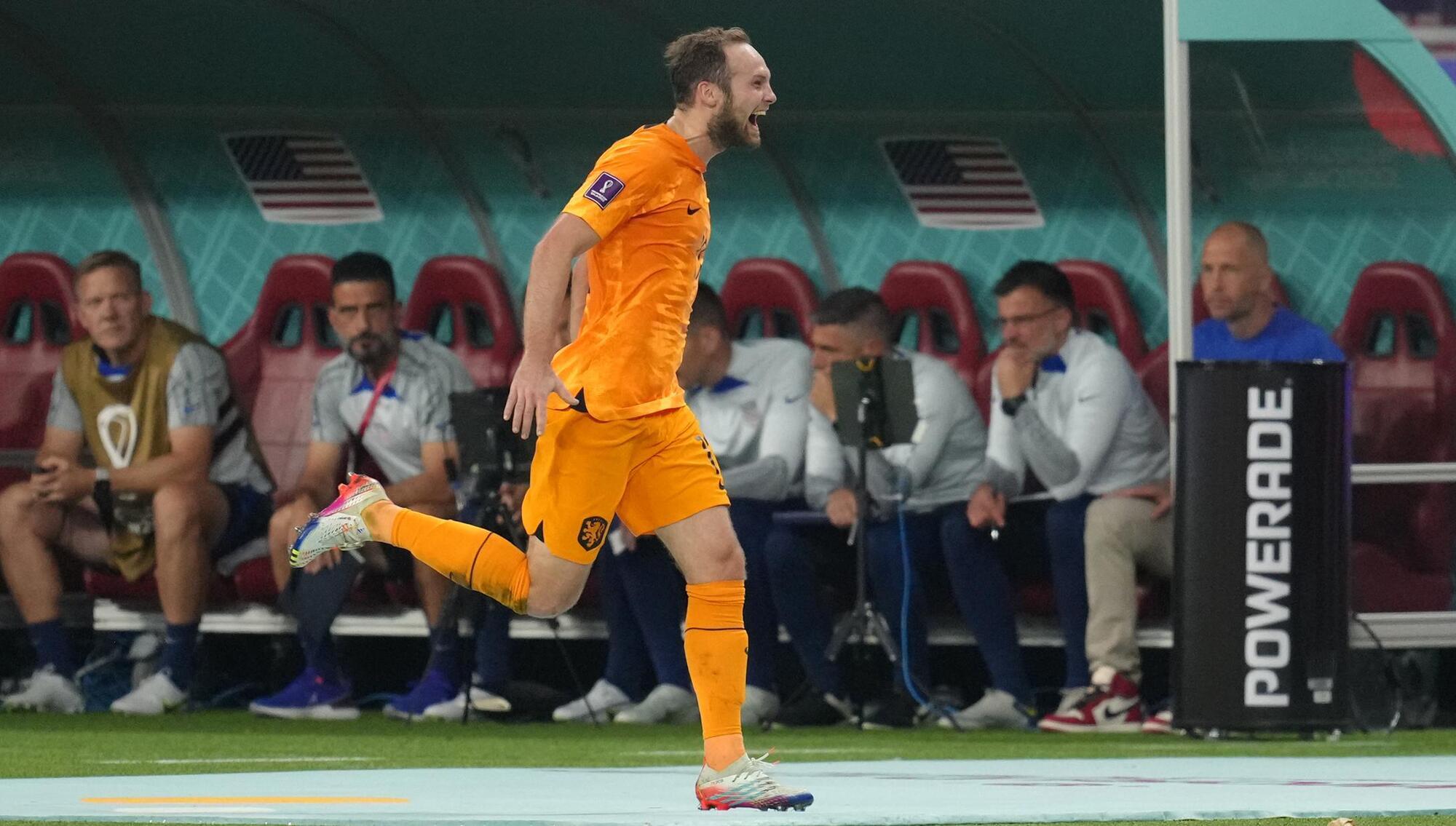 Defibrillator allows driven Daley Blind to play in World Cup quarter-final
