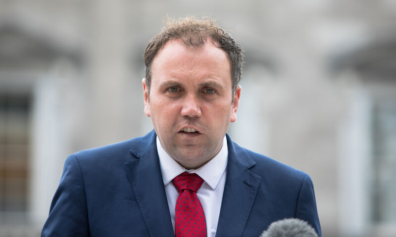 Cathal Crowe TD told the transport committee that short-haul flights are being hit with particularly high taxes. Picture: Gareth Chaney/Collins Cathal Crowe TD told the transport committee that short-haul flights are being hit with particularly high taxes. Picture: Gareth Chaney/Collins