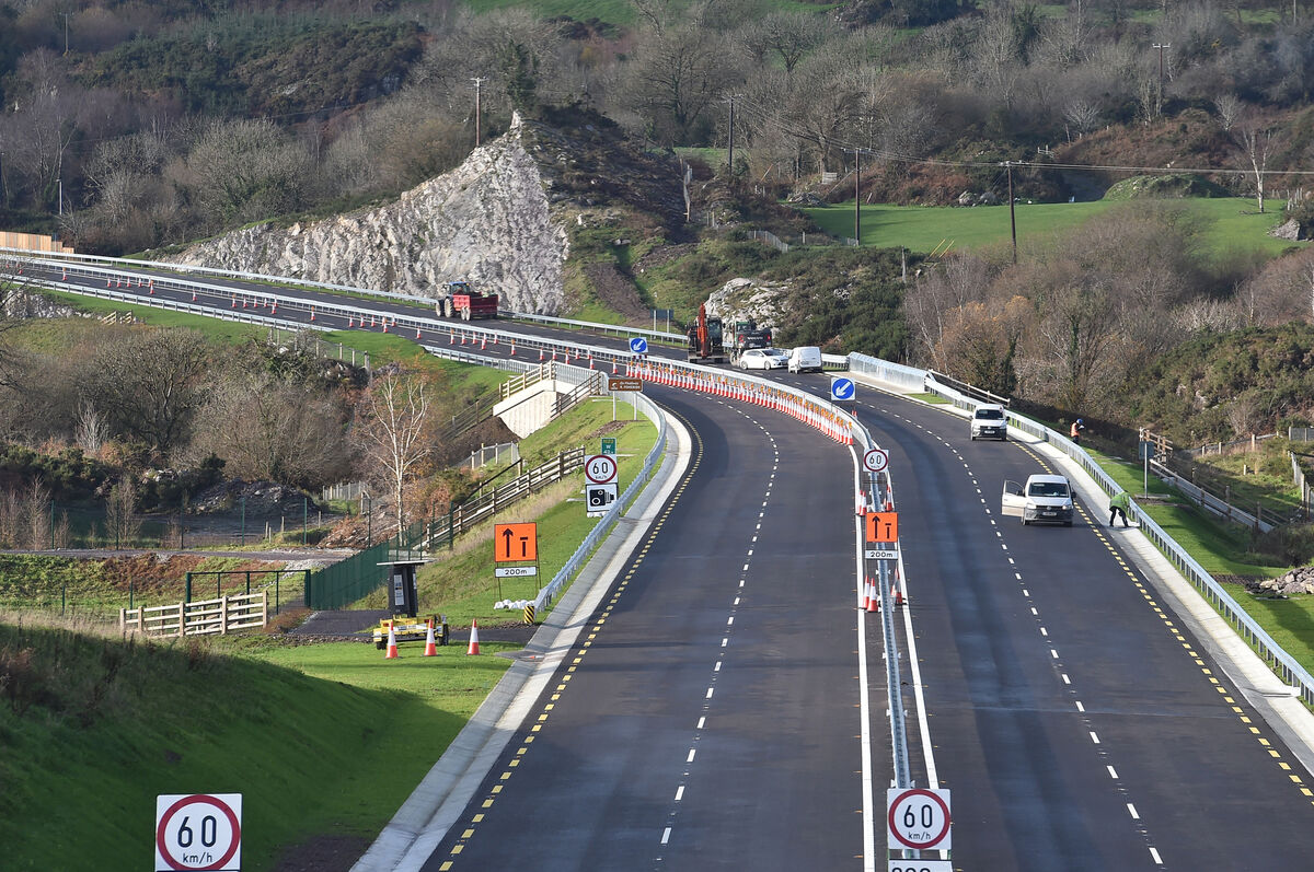  A section of the new Macroom bypass looking West of Macroom near the new roundabout at Carrigaphooca. Picture Dan Linehan