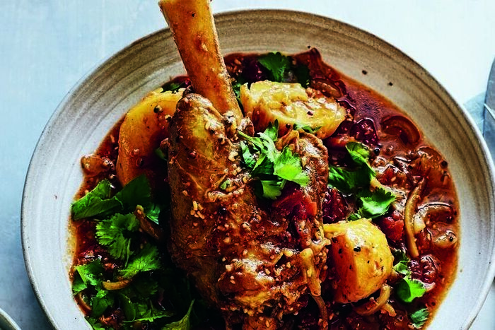 Masala Lamb Shanks