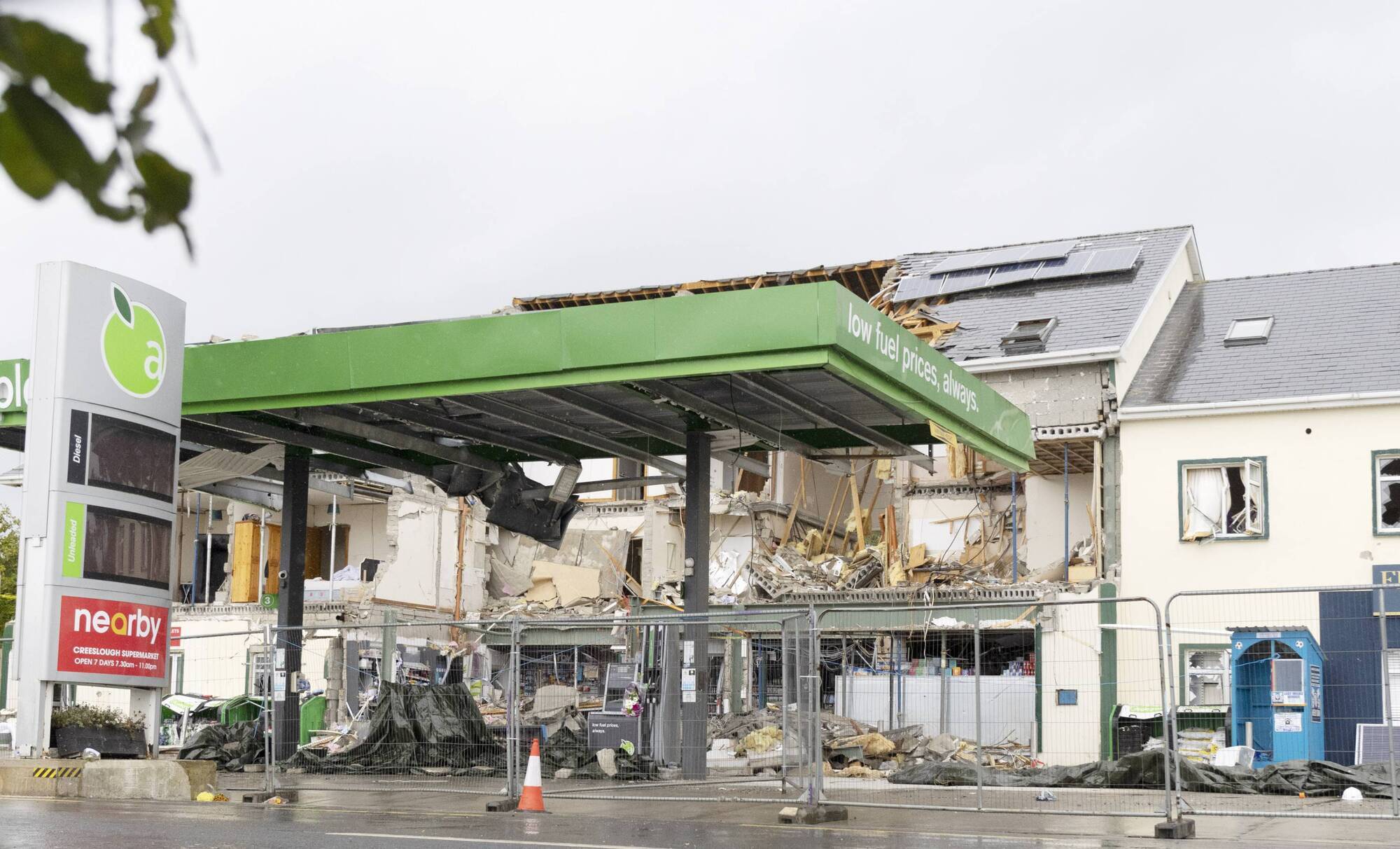 Creeslough hides the pain as it switches on its Christmas lights