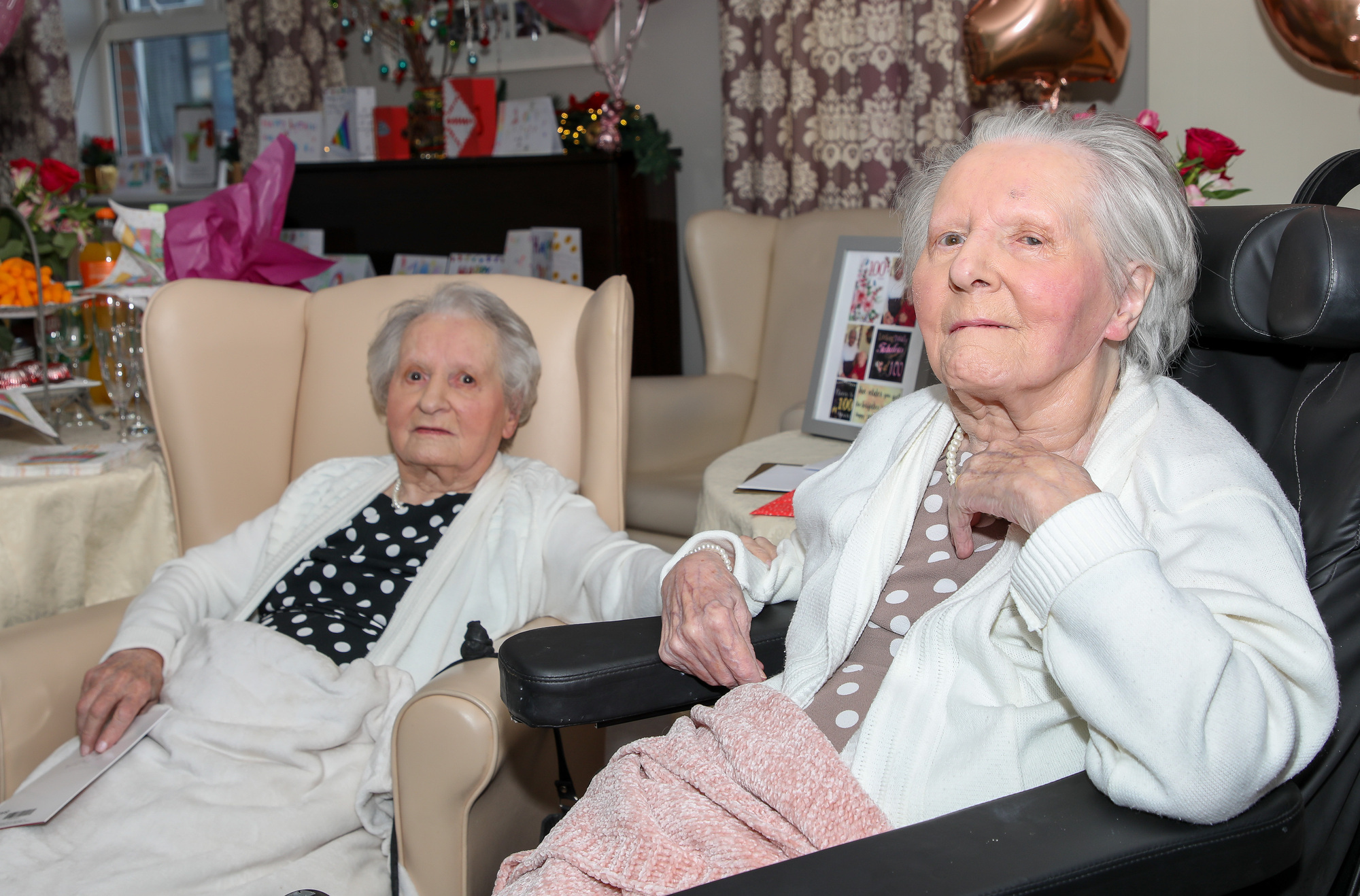 'Amazing day' as Cork identical twins celebrate 100th birthday