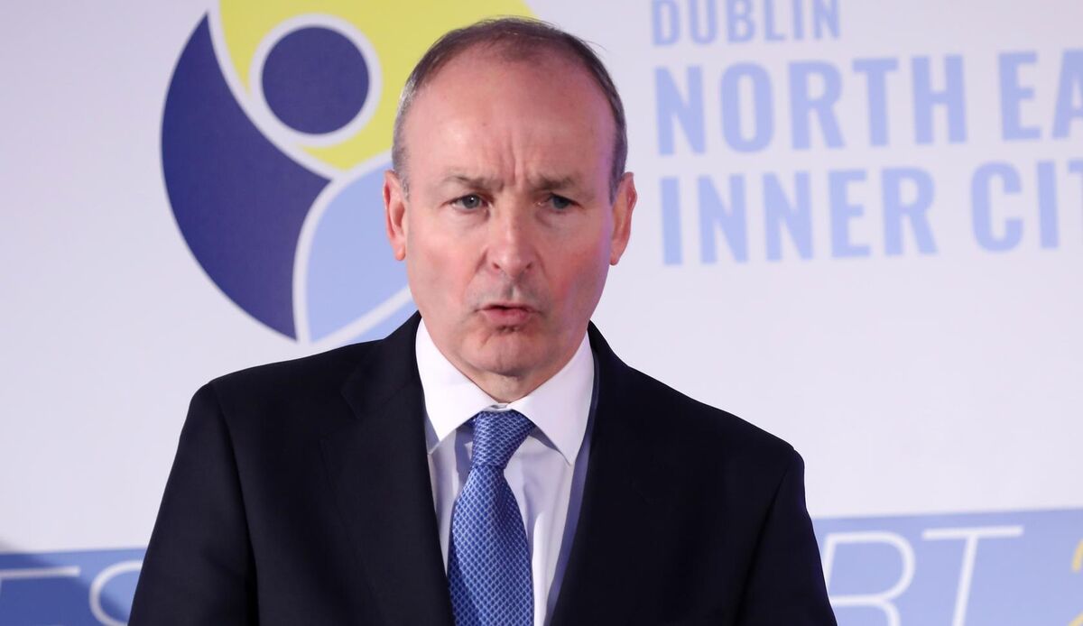  Taoiseach Micheál Martin: We cannot keep burning fossil fuels forever. Picture: Sasko Lazarov/RollingNews.ie