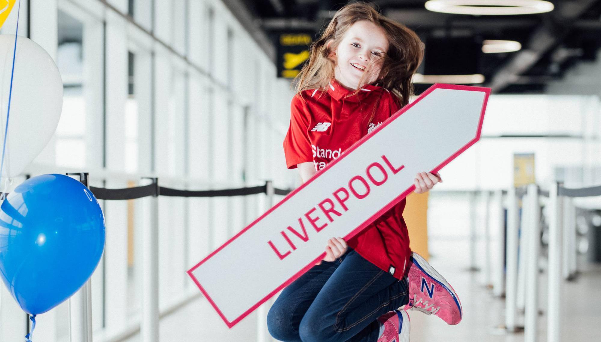 Naomi Smyth pictured at Shannon Airport following the announcement of Ryanair's new Shannon Airport services to Liverpool. Pic: Brian Arthur 