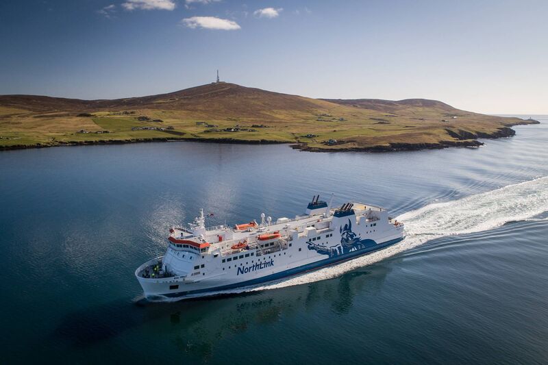 Hjaltland sailing to Shetland. Picture: Nick McCaffrey