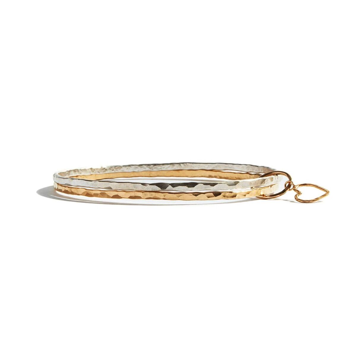 Yellow Gold & Silver Bangle, €192, SeoidÃn Yellow Gold & Silver Bangle, €192, SeoidÃn