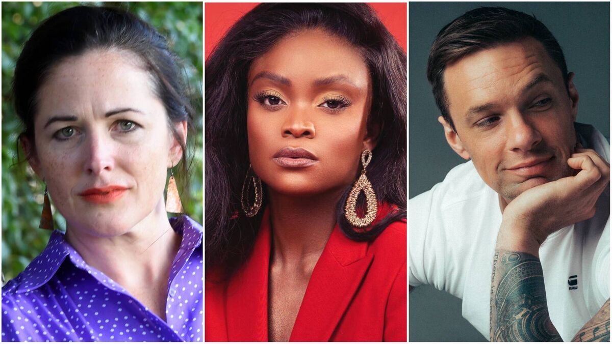 Jennifer Horgan, Pamela Uba and Niall Breslin 