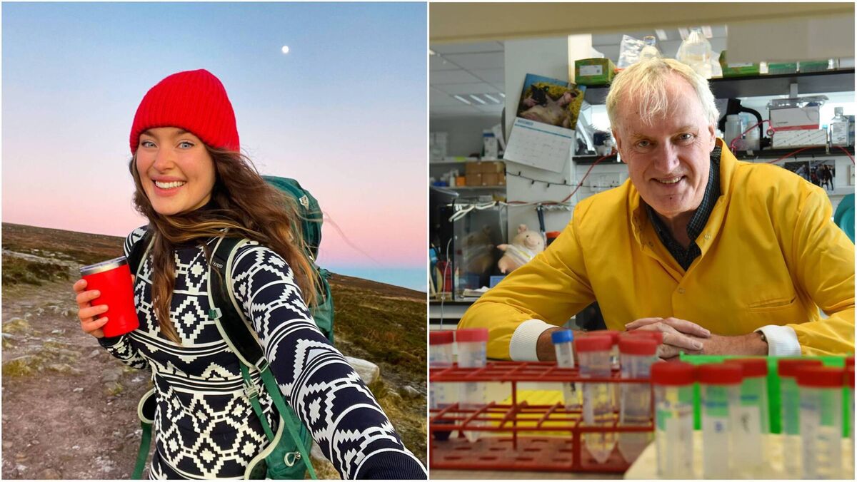 Roz Purcell and Luke O'Neill