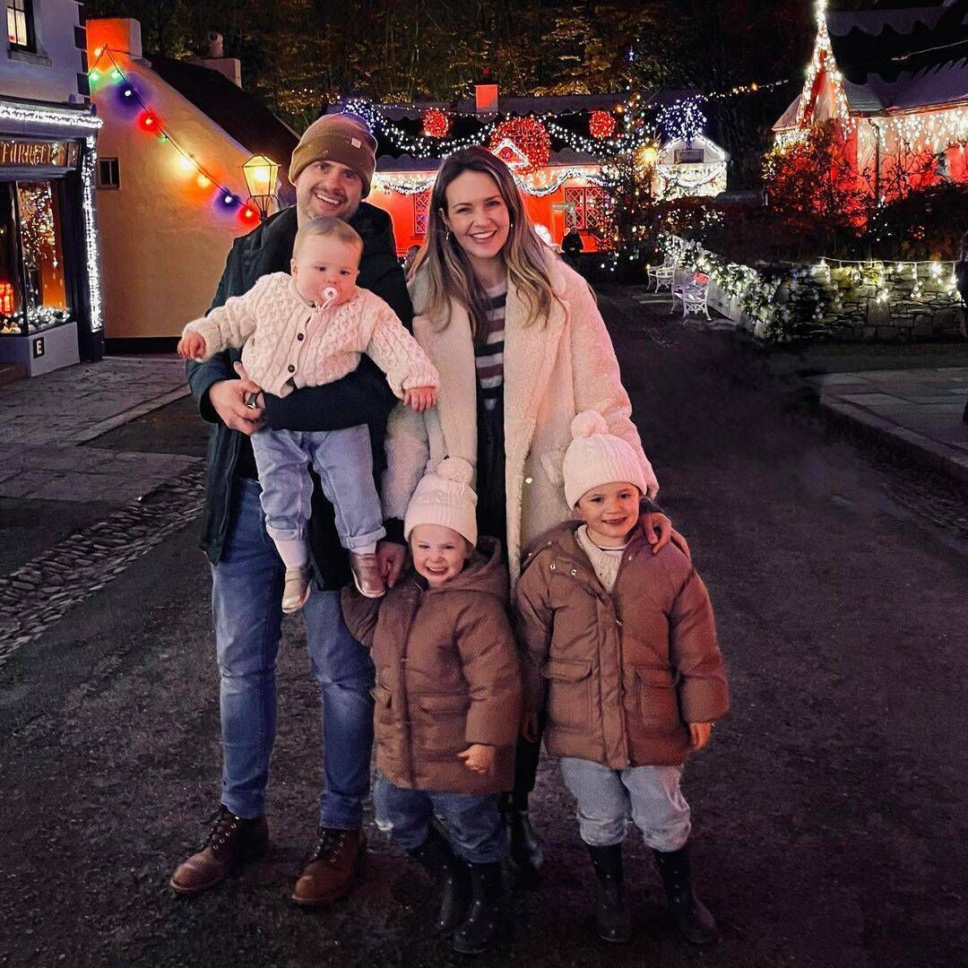 Aoibhín Garrihy with family at Bunratty Castle. Picture: Aoibhín Garrihy / Instagram 