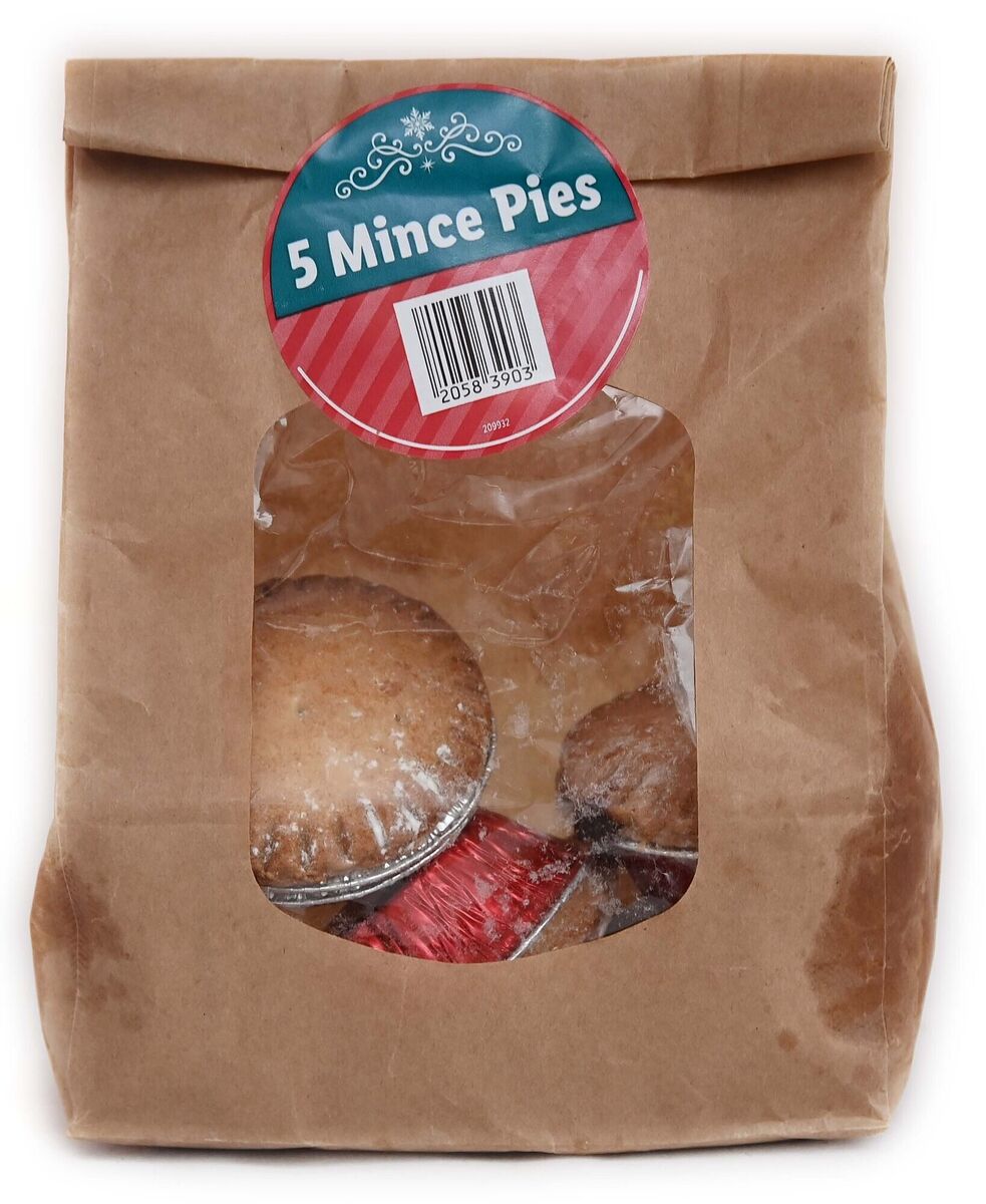 Lidl 5 Mince Pies
