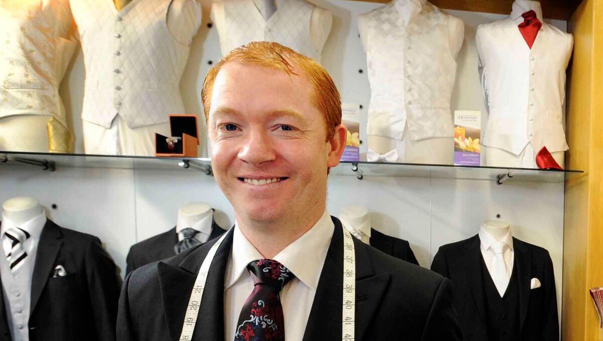 Tom Murphy of Tom Murphy Menswear, Cork.