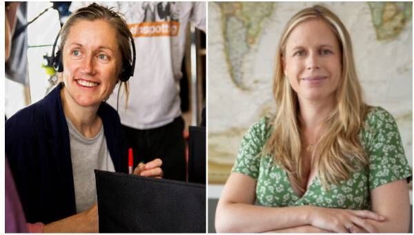 Vardy v Rooney: director Oonagh Kearney, and producer Julie Ryan. 