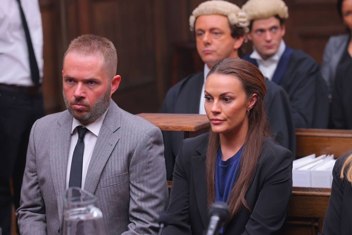 Dion Llyoyd plays Wayne Rooney, and Chanel Cresswell as Coleen Rooney.