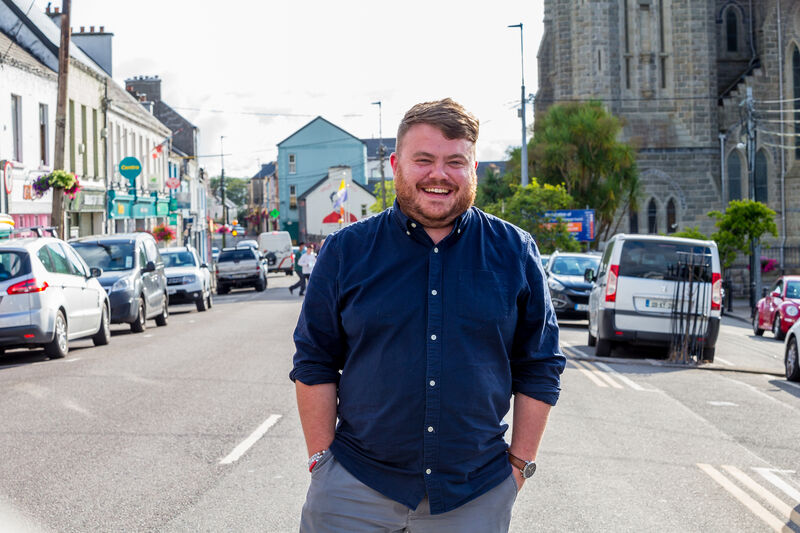 CNN Correspondent Donie O'Sullivan back in his home town of Cahersiveen. PIC: Alan Landers.