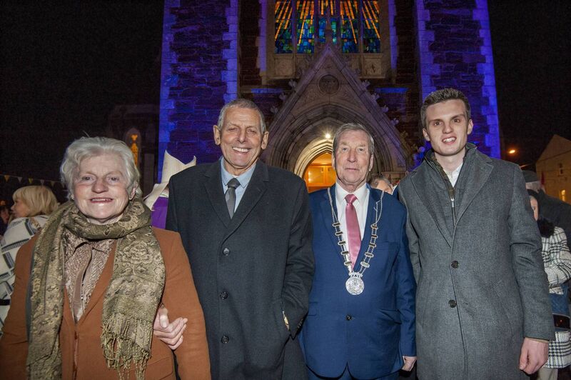 Eileen Murphy, Kevin Murphy, Cllr. Michael Looney and Cllr. Ben Dalton O'Sullivan.