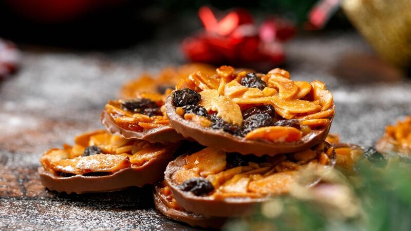 Michelle Darmody: My recipes for spiced florentines and almond chocolate dates Michelle Darmody: My recipes for spiced florentines and almond chocolate dates