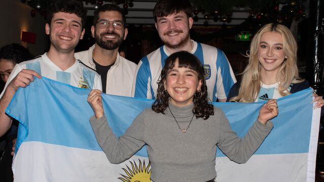 <p>It was a dream come true for Argentina fans in the Old Oak pub in Cork City after today's breathtaking World Cup final. French fans in other pubs around the city were disappointed but magnanimous in defeat. 	<span class="contextmenu emphasis CaptionCredit">Pictures: Howard Crowdy<br>
                </span>
            </p>