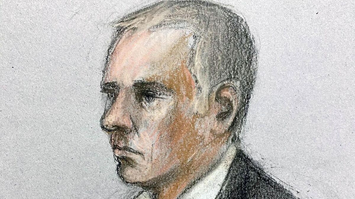 Former Sinn Féin councillor Jonathan Dowdall being cross-examined during the trial at the Special Criminal Court of Gerry "The Monk" Hutch. "I'm not saying I'm planting a bomb, I'm saying you could do that; not saying I'm going down to do that. It's terrible talk, it didn't happen." Picture: Elizabeth Cook/PA