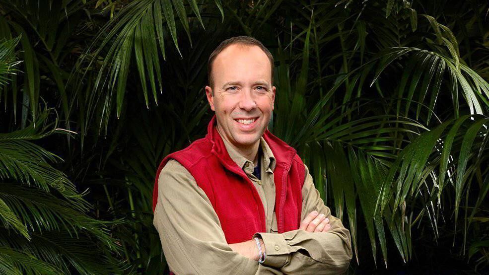 Matt Hancock on I'm a Celebrity, Get Me Out of Here