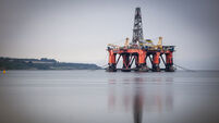 Oil rigs - Cromarty Firth