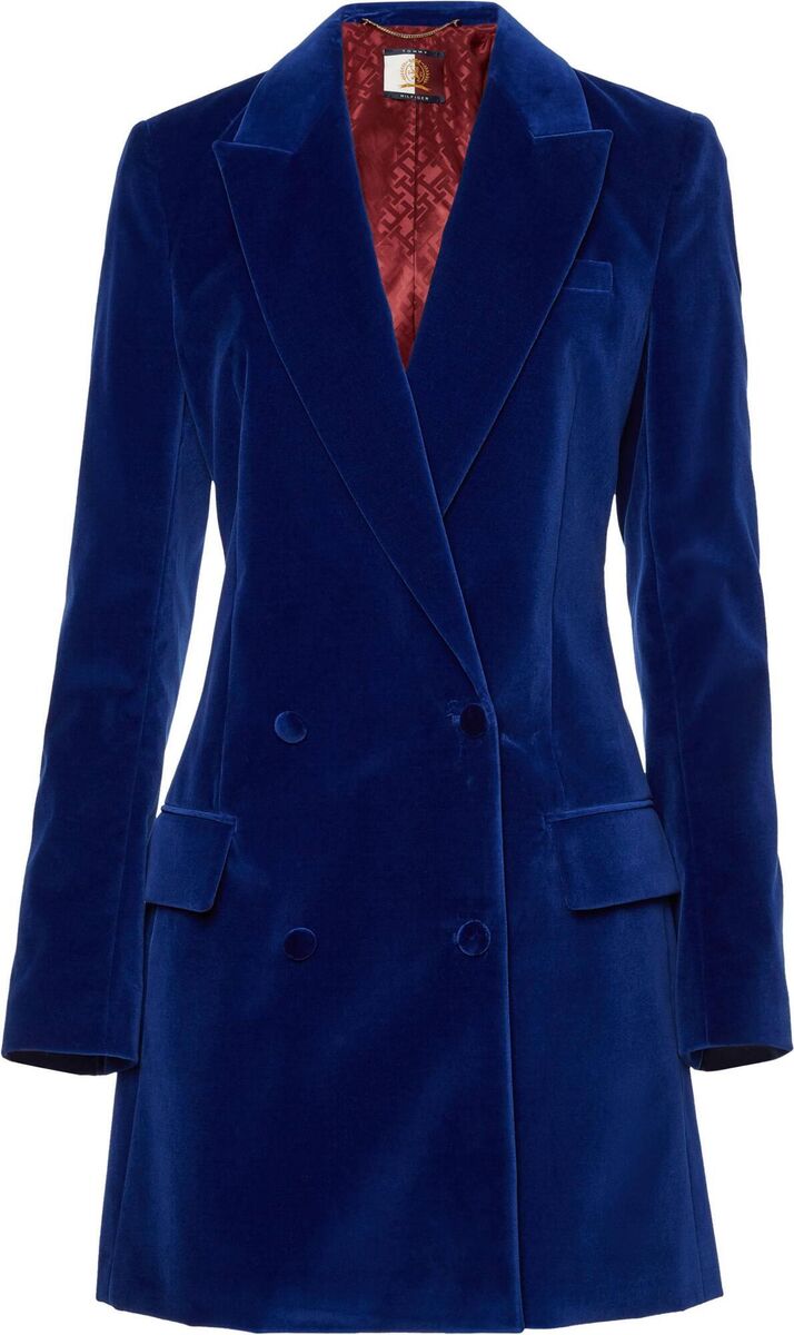 Velvet Blazer Dress, €430, Tommy Hilfiger
