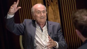 <p>CRITICISM: Former Fifa president Sepp Blatter: File pic: Aaron Chown/PA Wire</p>
