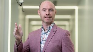 <p>Brian Redmond has ditched his glasses and partnered with Optilase to reclaim his vision. Picture: Naoise Culhane</p>