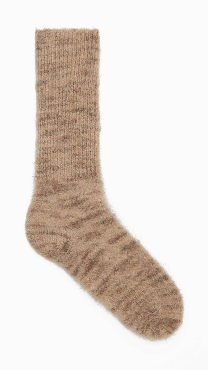 Ribbed Alpaca blend socks, COS, €25